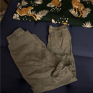 Olive Green Cargo Pants